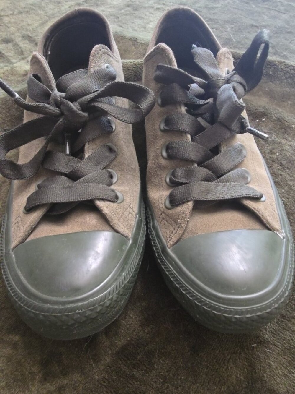 Converse Chuck Taylor All Star Low Brown Suede Mono Sneakers Men's 6 / Women's 8